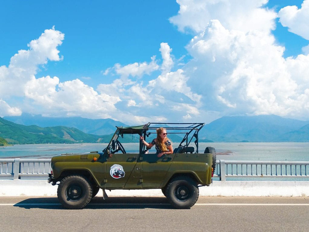 Thumbnail | Full day Tour Hai Van Pass And Son Tra Mountain By Jeep